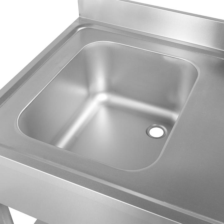 Image du produit Gastro Hero Centrale de rinçage Basic avec cuve à gauche (Accessoires pour éviers, 70 cm, 120 cm)