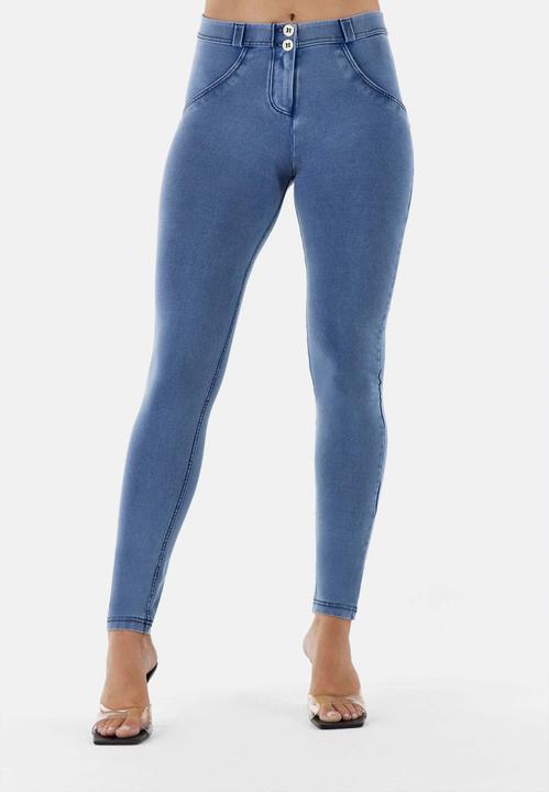 Light Blue Jeans - Light Blue Seams