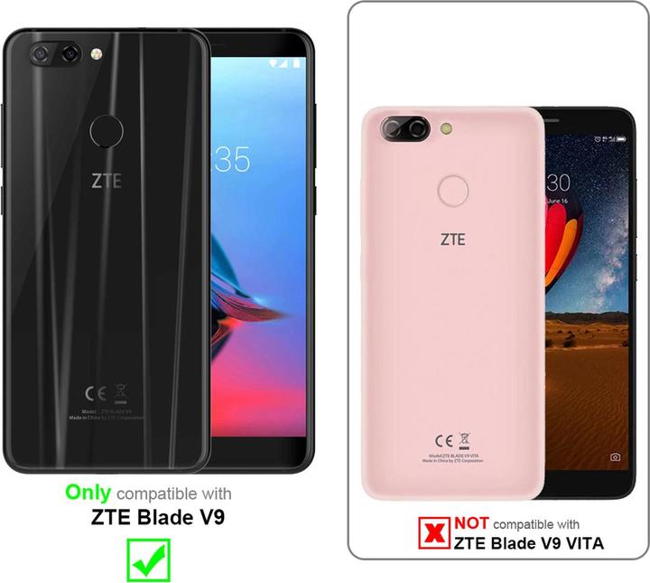 Image du produit Cadorabo Flip comme Invisible Cover (ZTE Blade V9)