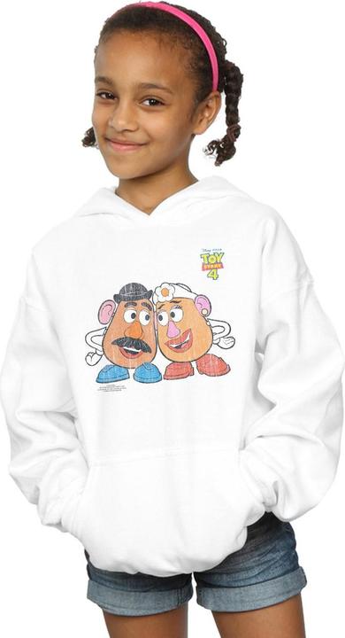 Produktbild Disney Toy Story 4 Mr And Mrs Potato Head Kapuzenpullover Mädchen (140, 146)