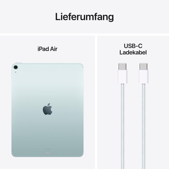 Produktbild Apple iPad Air 13 2025 (M3) (5G, 13", 512 GB, Blue)