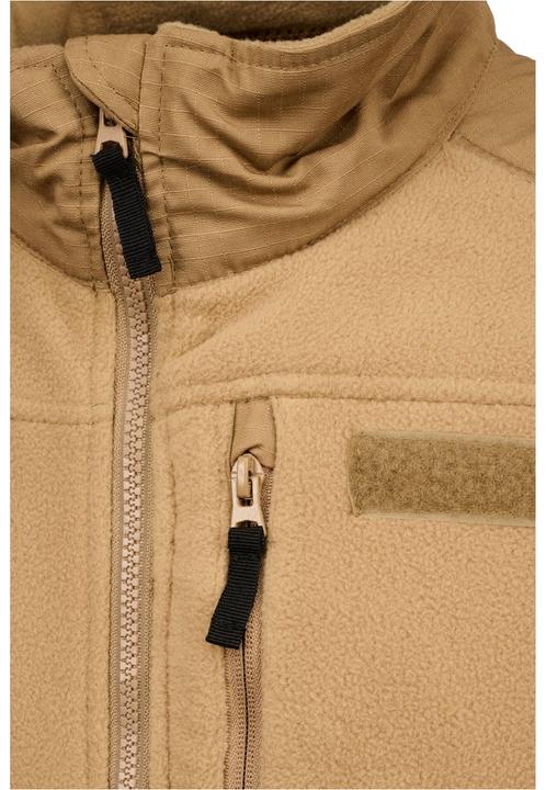 Actual product image Brandit Fleece ripstop outdoor jacket size 5XL colour camel (5XL)