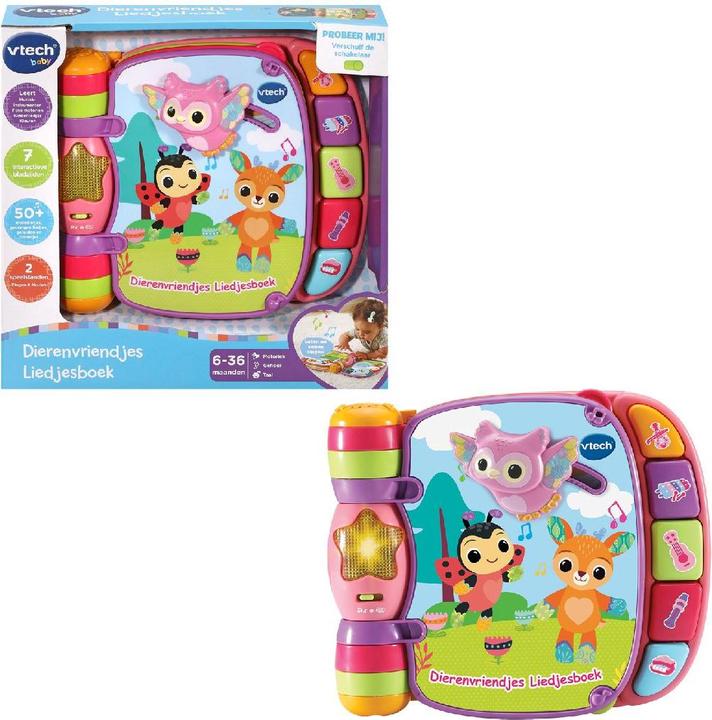 Produktbild VTech Animal Friends Liederbuch Pink
