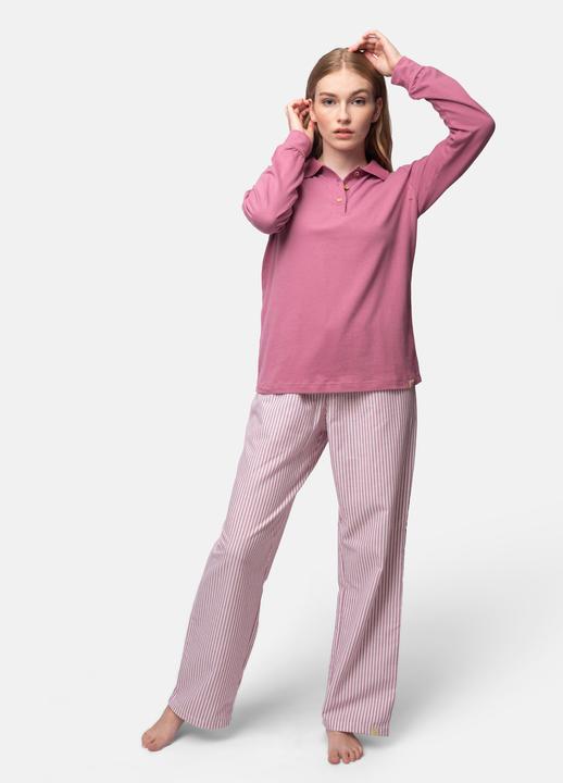 Immagine prodotto greenjama Camicia a maniche lunghe con collo a polo (40)