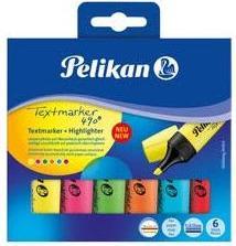 Produktbild Pelikan Textmarker 490 (Neonorange, Neongelb, Neonpink, Neongrün, 5 mm, 4 x)