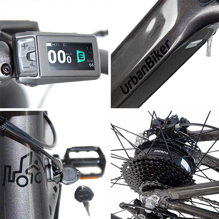 Actual product image Urbanbiker UB300 | Mountain E-Bike | Bis zu 140 km Reichweite