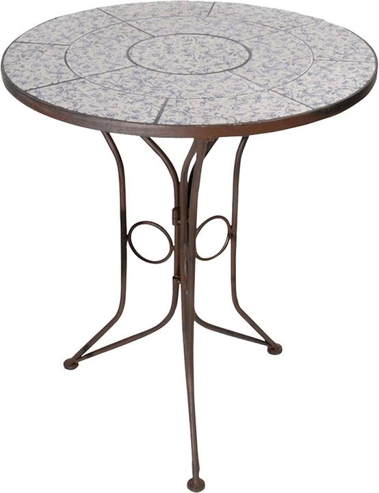 Image du produit Esschert Design Table en céramique vieillie (60 cm)
