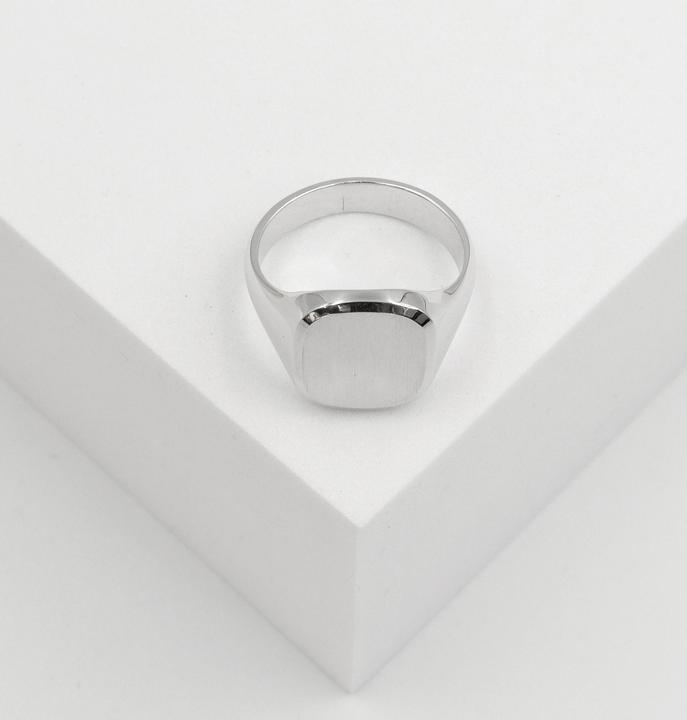 Produktbild Muau Plattenring (62, 925 Silber)