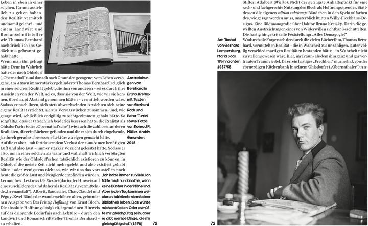 Produktbild Thomas Bernhard Hab & Gut (Deutsch, Barbara Vinken, Dietmar Steiner, 2019)