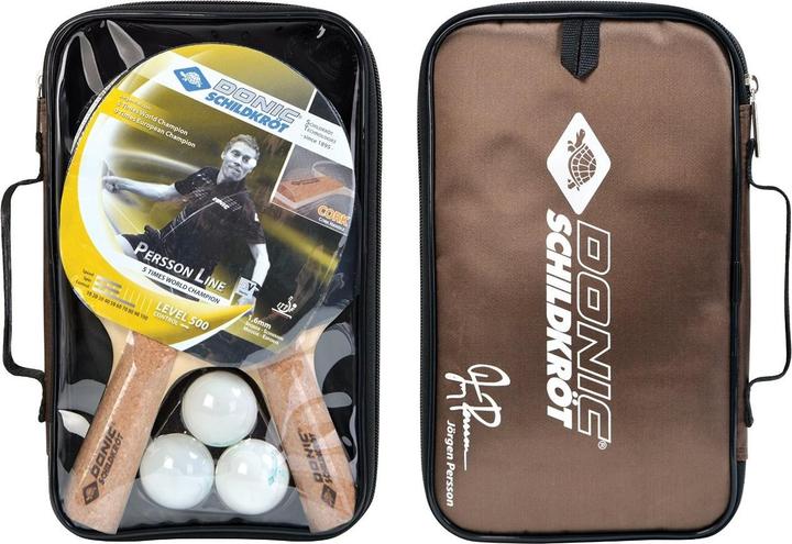 Produktbild Donic Schildkröt Tischtennis Set Persson 500 Kork Set
