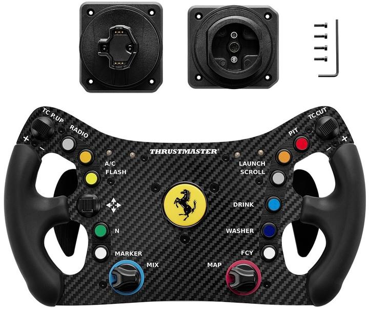 Actual product image Thrustmaster AddOn Thrustm. Ferrari F488 GT3 Steering Wheel KON/PC (PS4, PS5, Xbox One S, PC, Xbox Series X)