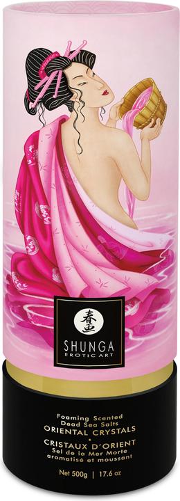 Immagine prodotto Shunga Cristalli orientali Sali da bagno Afrodisia 500 grammi (Perle da bagno)