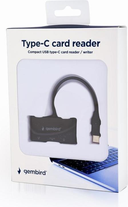 Actual product image Gembird UHB-CR3-02 (USB-C)