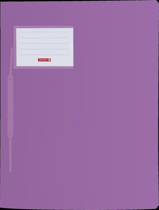 Image du produit Farde à courrier FACT! plastique violet pastel translucide DIN A4 (A4, 1 x)