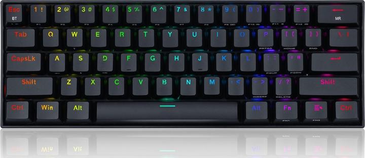 Redragon Klawiatura K530 Draconic Pro Brown Box (RED-K530RGB-PRO) (US, Senza fili)