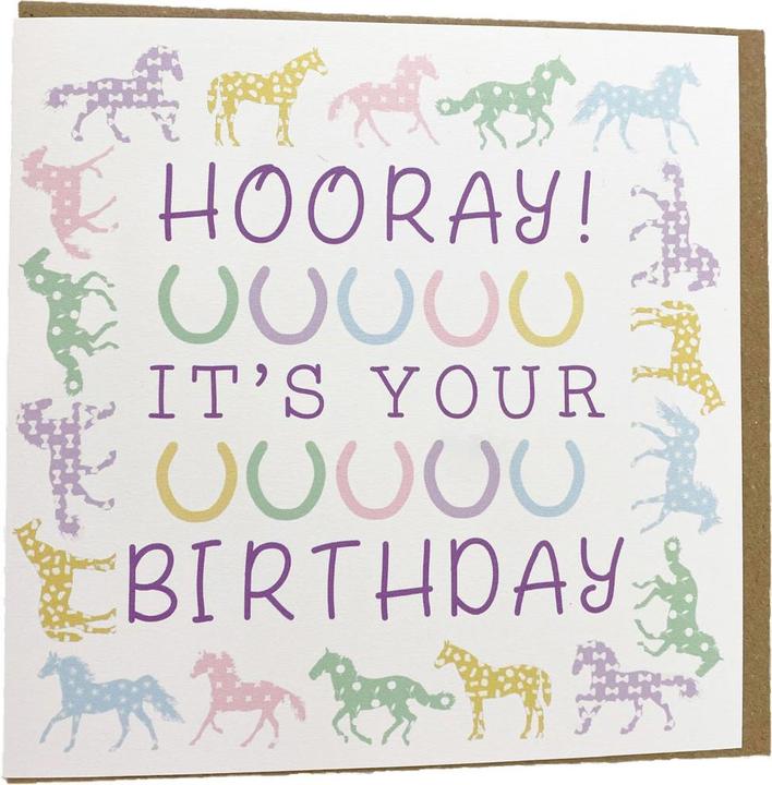 Image du produit Gubblecote Carte de voeux Hooray