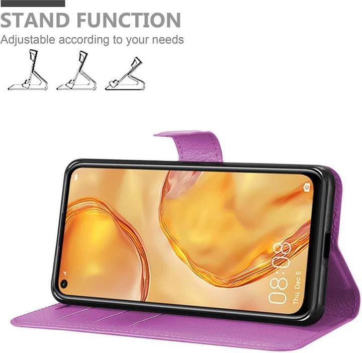 Produktbild Cadorabo Book mit Standfunktion Cover (Huawei Nova 6 SE, Huawei P40 Lite, Huawei Nova 7i)