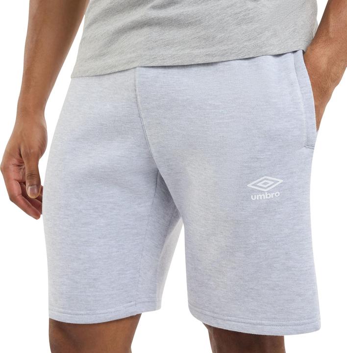 Actual product image Umbro Mens Fleece Logo Casual Shorts (L)