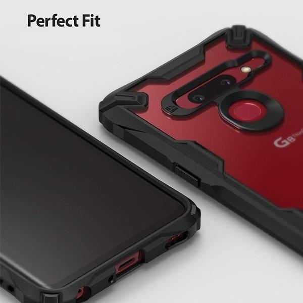 Produktbild Ringke Fusion X body armored cover with frame LG G8 ThinQ black (FXLG0006) universal (LG G8 ThinQ)