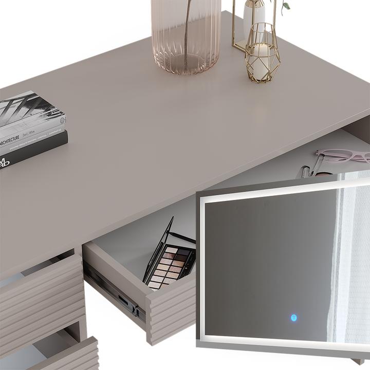Immagine prodotto Vicco Sherry con sgabello e illuminazione (120 x 75 x 55 cm)