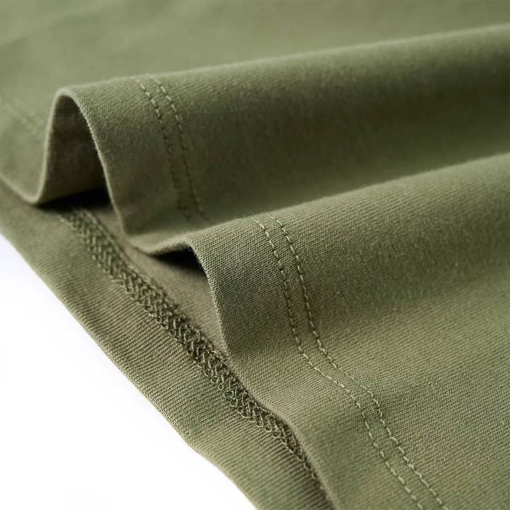 Immagine prodotto VidaXL Camicia da bambino a maniche lunghe kaki 92,Materiale: 95 % cotone. 5 (92)