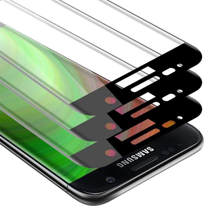 Actual product image Cadorabo Full screen display protection glass (3 Piece, Samsung Galaxy S7)