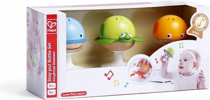 Produktbild Hape Saugnapf Rasselset