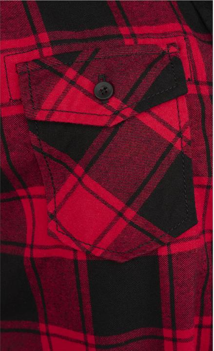 Produktbild Brandit Damen Gracey Longshirt Top Grösse 5XL Farbe Rot/Schwarz (5XL)