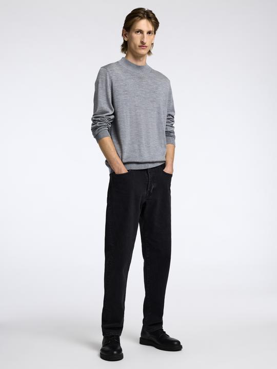 Actual product image Selected Homme 100% merino wool mock neck jumper (XXL)