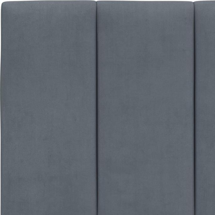 Image du produit VidaXL Cadre de lit avec tête de lit en velours (160 x 200 cm)