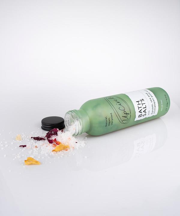 Produktbild UpCircle Badesalze mit Epsom und Himalaya -rosa Salz (Badesalz)
