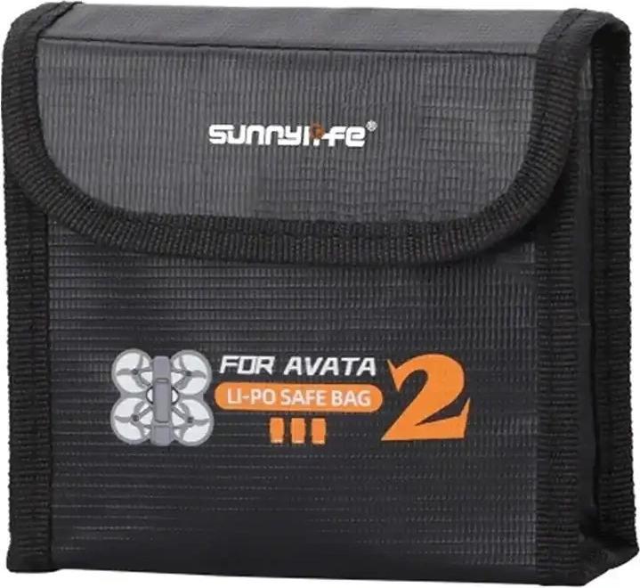 Sunnylife Battery Bag for DJI Avata 2 (For 3 batteries) (Drohnen Zubehör Tasche, DJI Avata 2)