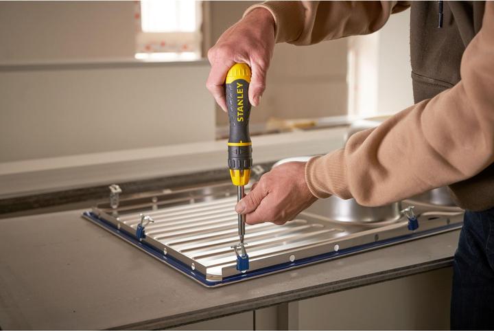 Immagine prodotto Stanley Cacciavite a cricchetto multibit (Fessura croce Phillipps (PH), Torx (TX), Cacciavite a croce PZ, Viti con testa a intaglio)