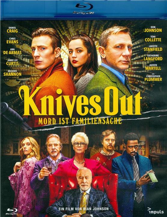 Image du produit Knives Out - Le meurtre est une affaire de famille - Blu Ray (Blu-ray, Anglais)