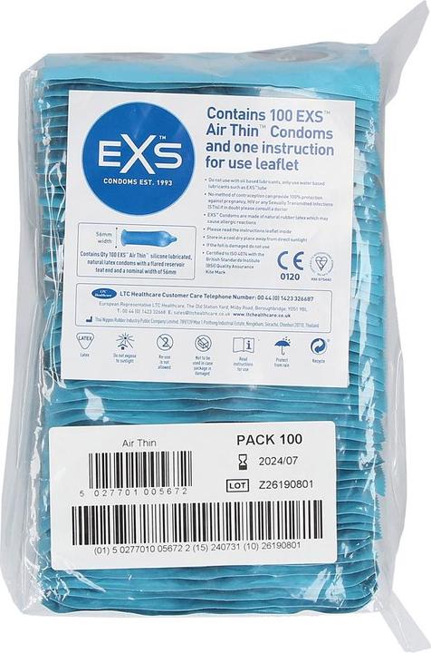 Actual product image EXS Air Thin (100 pcs.)