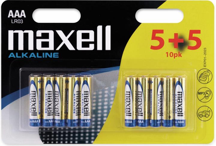 Actual product image Maxell LR 03 AAA Blister (10 pcs., AAA)