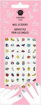 Produktbild Nailmatic Kids Nail Stickers naklejki na paznokcie dla dzieci Happy Nails