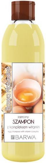 Image du produit Barwa Natural Colour - Shampooing régénérant à l'oeuf pour cheveux ternes et abîmés 300Ml (30 ml, Shampoing liquide)