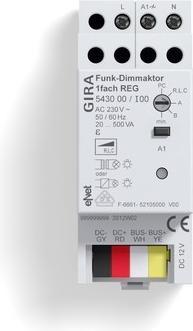 Gira Funk Dimmaktor 1f REG eNet 543000 (Dimmaktor)