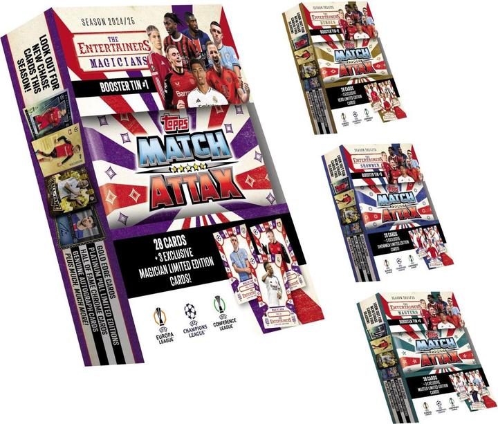 Immagine prodotto Topps Partita Attax Uefa (Inglese, Display del booster)