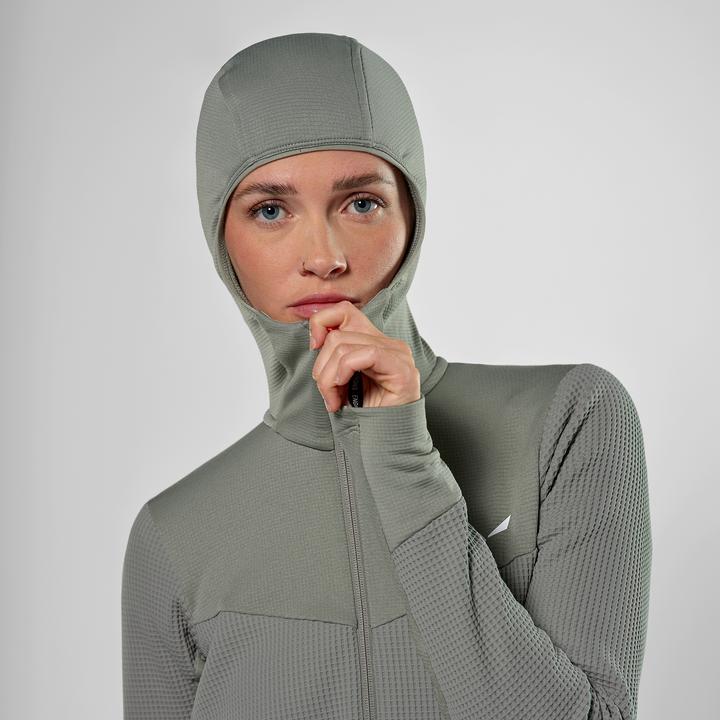 Immagine prodotto Salewa Giacca da donna Puez Waffle Hybrid PL con cappuccio (40, L)