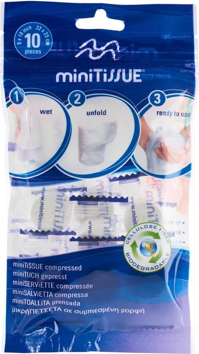 Image du produit MiniTissue Lingettes rafraîchissantes (10 pièce(s))