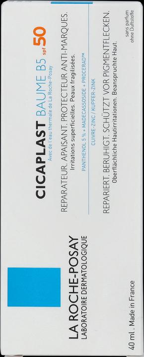 Image du produit La Roche Posay Cicaplast Baume B5 (40 ml, Crème 24h, SPF 50)