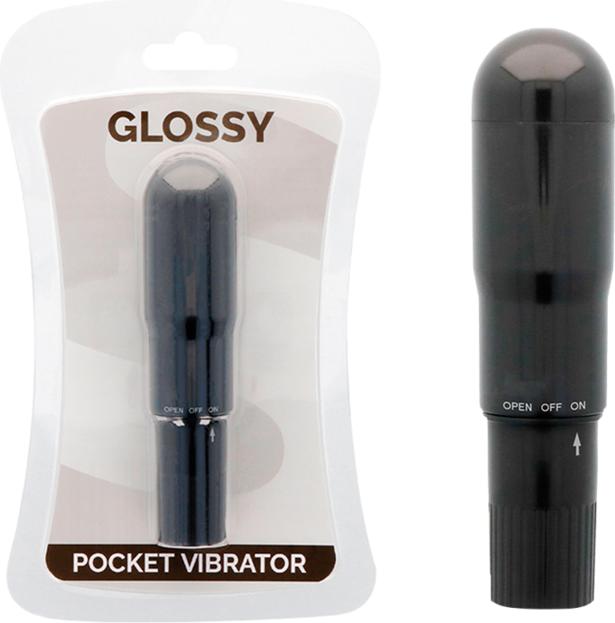 Actual product image Glossy Mini Vibrator "Pocket Vibrator