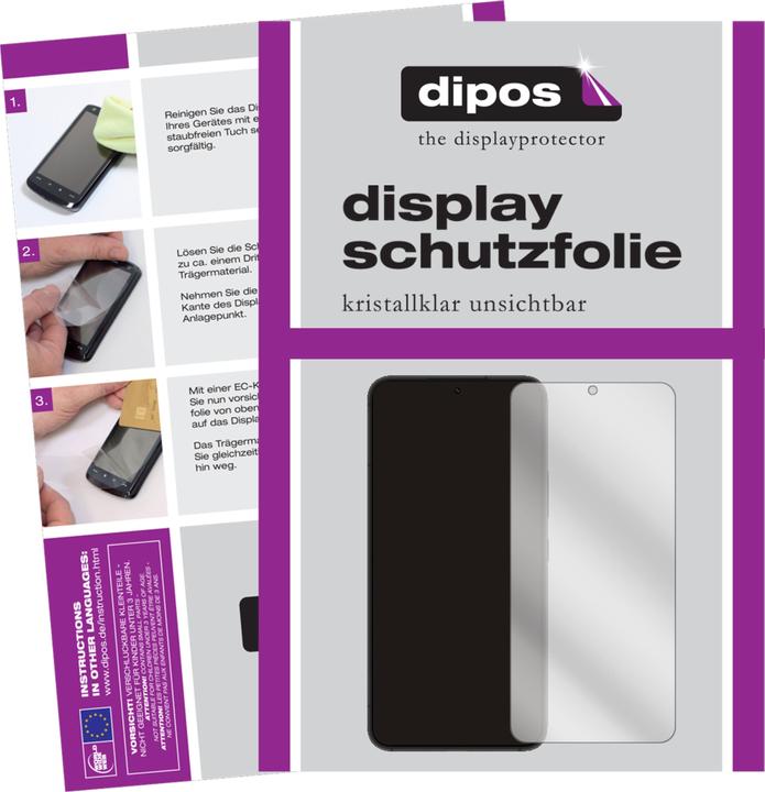 Image du produit Dipos Film de Protection d’écran Crystalclear (2 pièce(s), Samsung Galaxy S22)