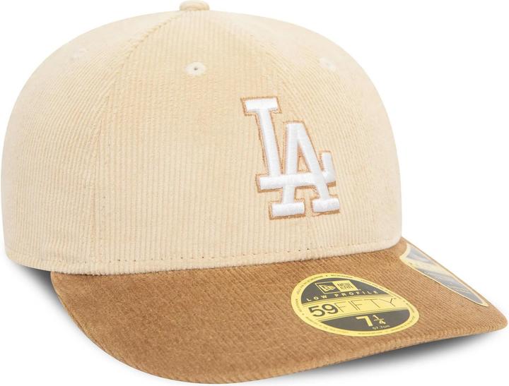 Actual product image New Era snapback cap cord lp 59fifty los angeles dodgers