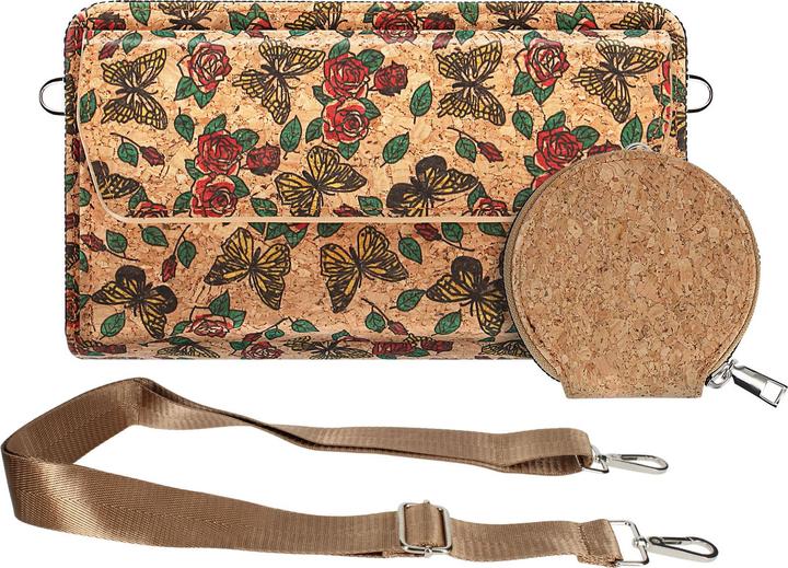 Actual product image Avizar NaturePrint cork bag