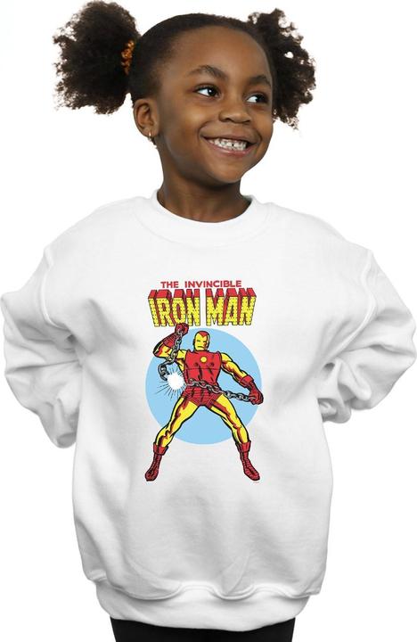 Image du produit - Sweat THE INVINCIBLE IRON MAN - Fille (140, 146)