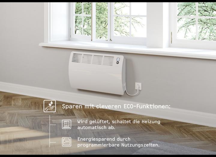 Produktbild Stiebel Eltron CON 10 Premium, 1 kW Wandkonvektor für ca. 12 m², VDE geprüft (1000 W)
