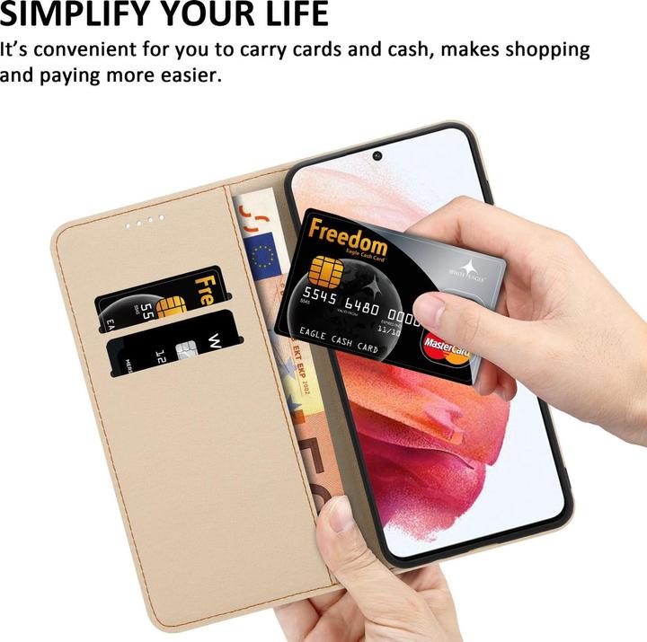 Actual product image Cadorabo Book cover with print (Samsung Galaxy S21+)